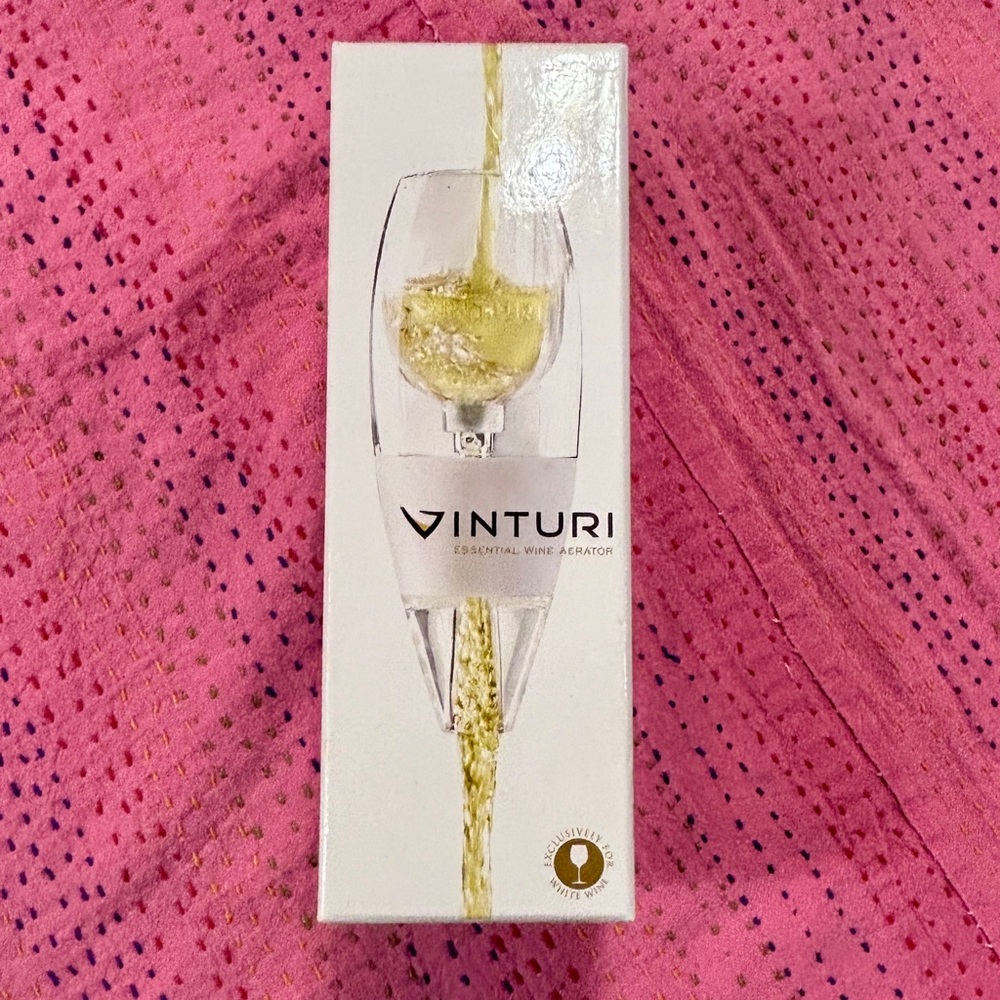 New in box wine aerator